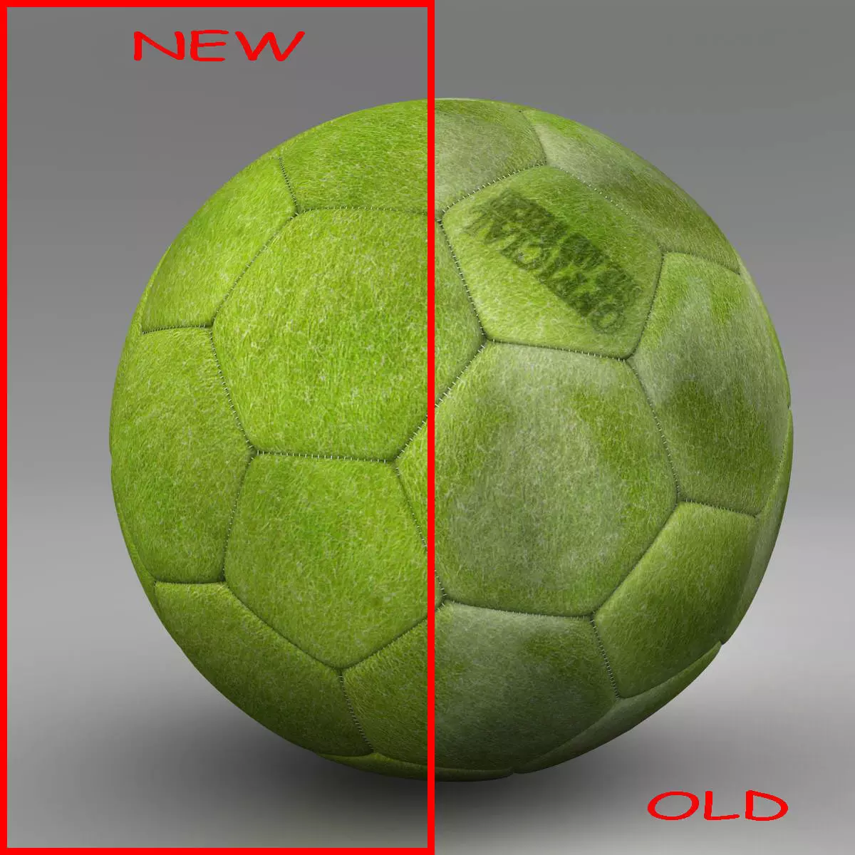 Soccerball indoor Low-poly 3D model