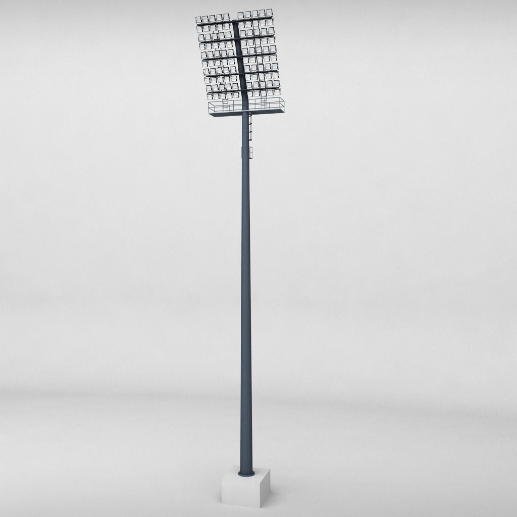 Stadium light lux large box 3D model_6