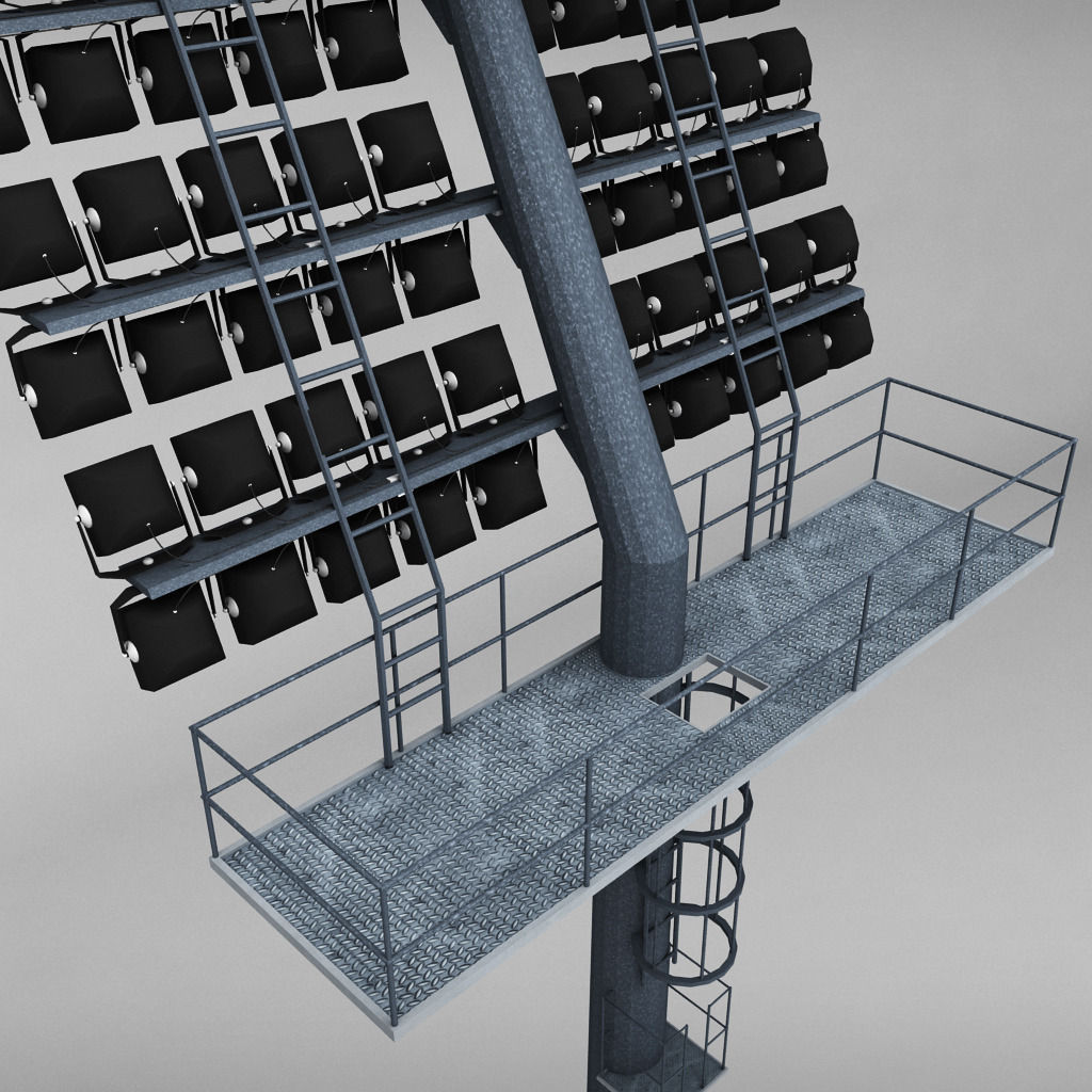 Stadium light lux large box 3D model_3