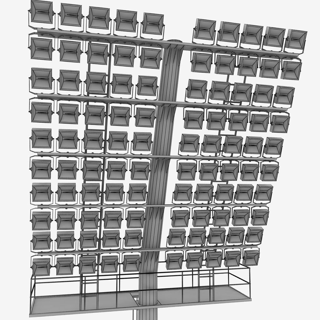 Stadium light lux large box 3D model_13