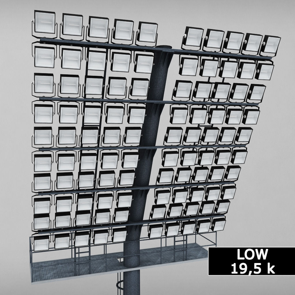 Stadium light lux large box 3D model_11