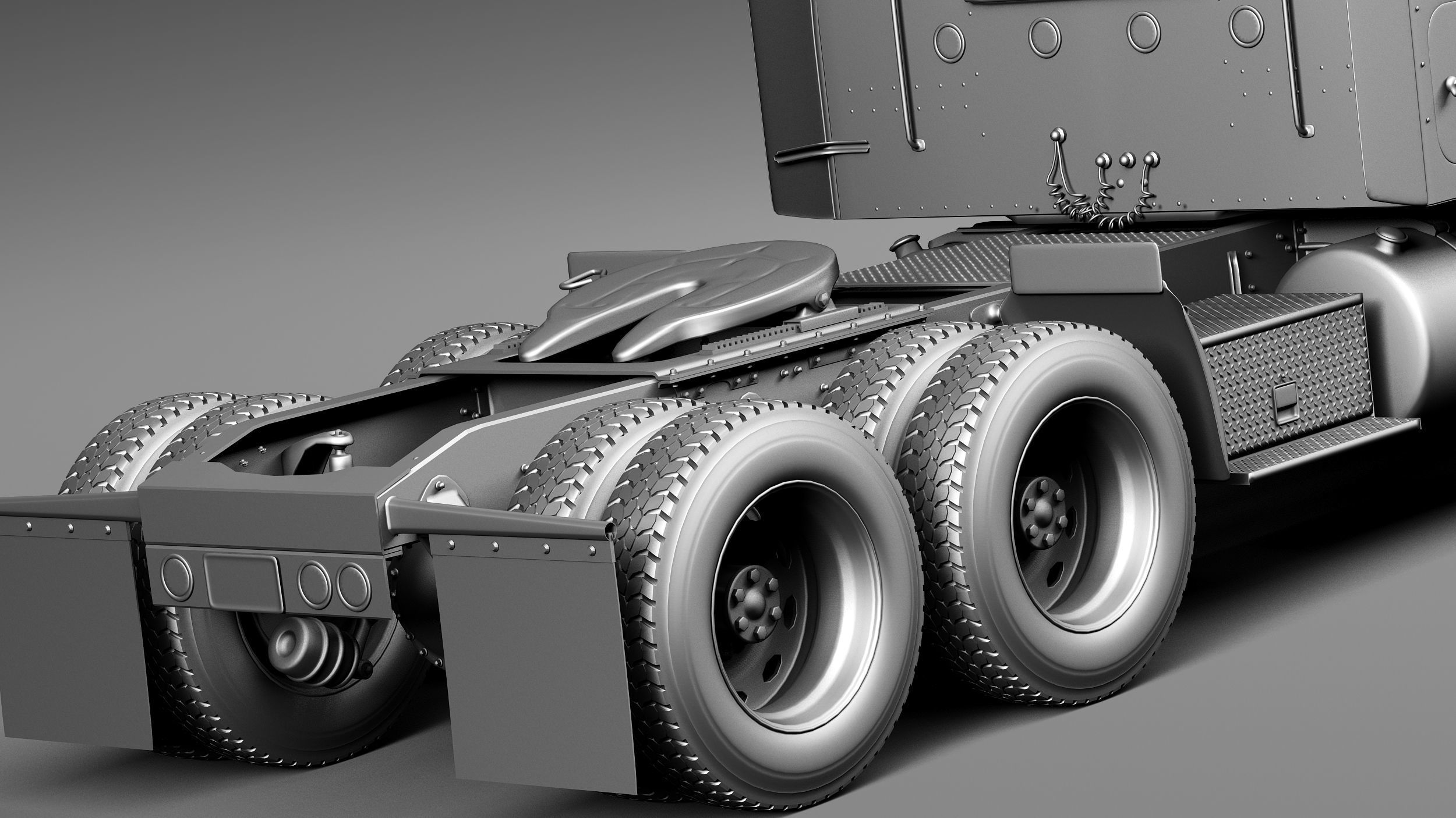 Peterbilt 389 Sleeper Cab 2015 3D model_11