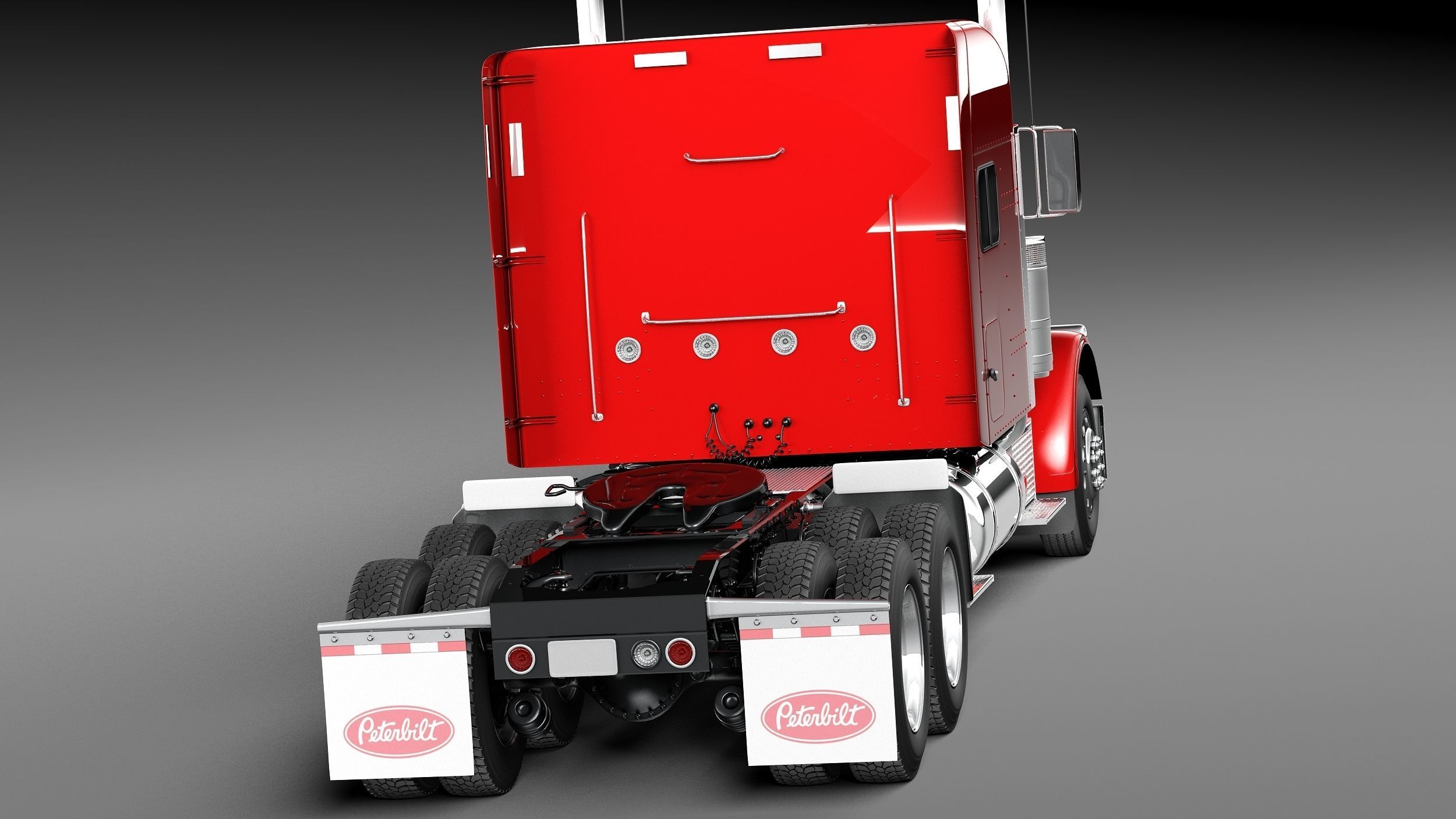 Peterbilt 389 Sleeper Cab 2015 3D model_5