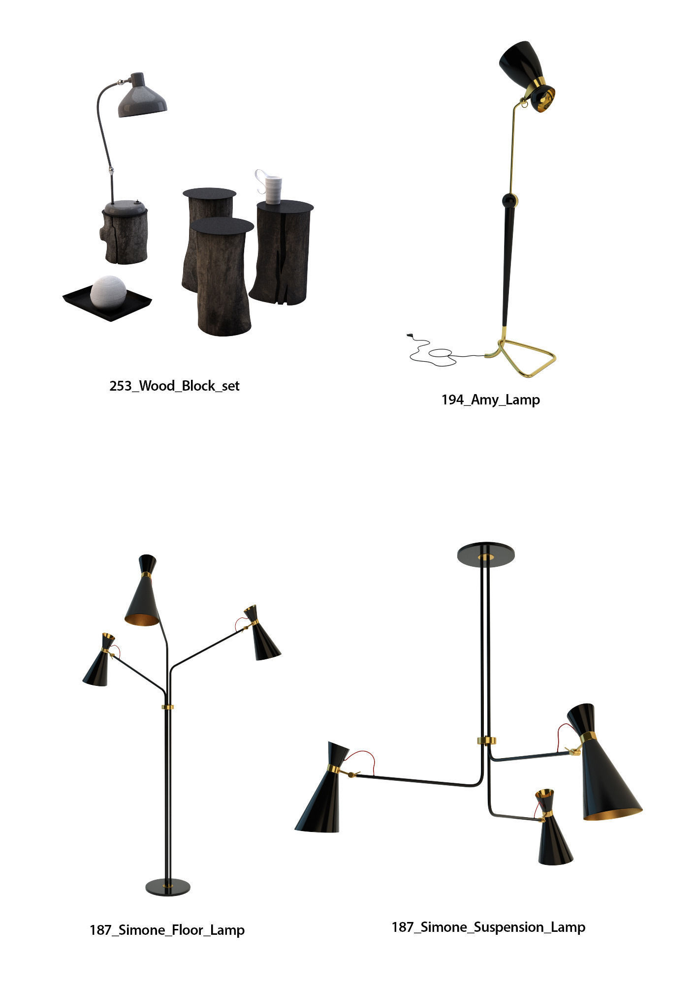 Lamp Package - 28 great looking Lamps 3D model_2