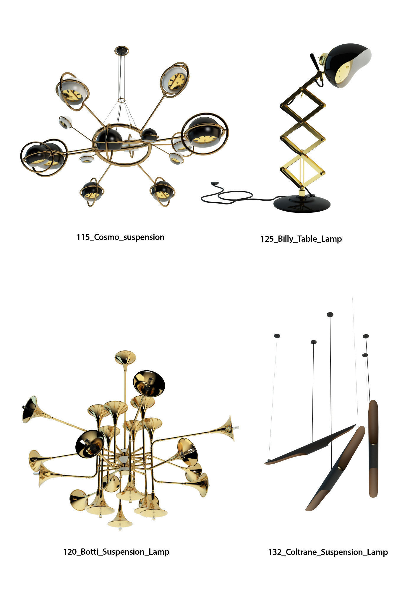 Lamp Package - 28 great looking Lamps 3D model_6