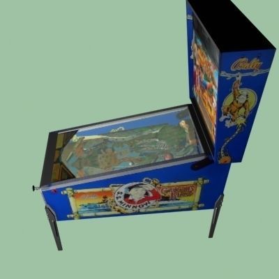 Pinball Machine Collection 3D Model 3D model_15