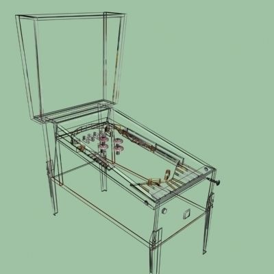 Pinball Machine Collection 3D Model 3D model_22