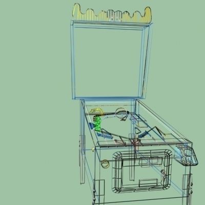 Pinball Machine Collection 3D Model 3D model_9