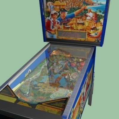 Pinball Machine Collection 3D Model 3D model_16