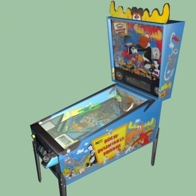Pinball Machine Collection 3D Model 3D model_7