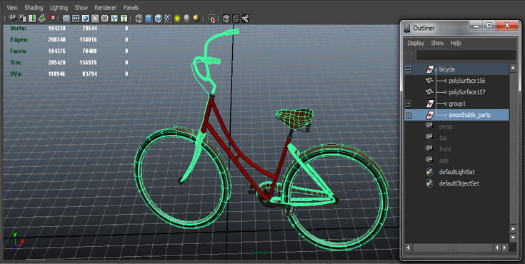 bicycle 3D model_7