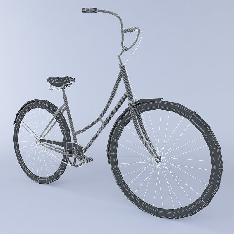 bicycle 3D model_8