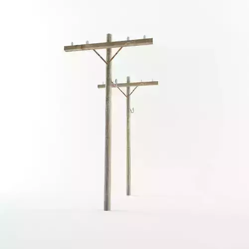 Electricity poles