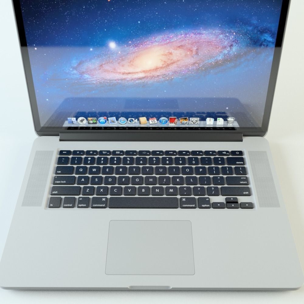 Mac Book Pro 3D model_12