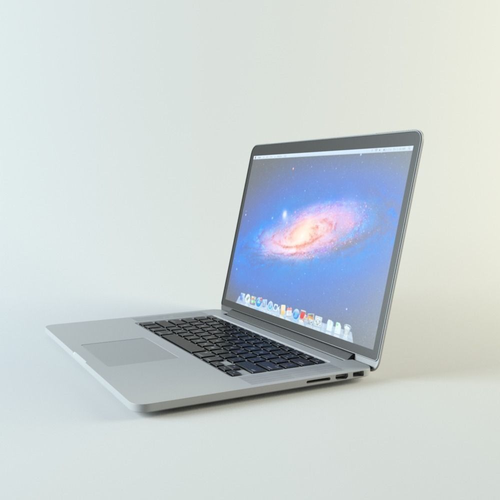 Mac Book Pro 3D model_3