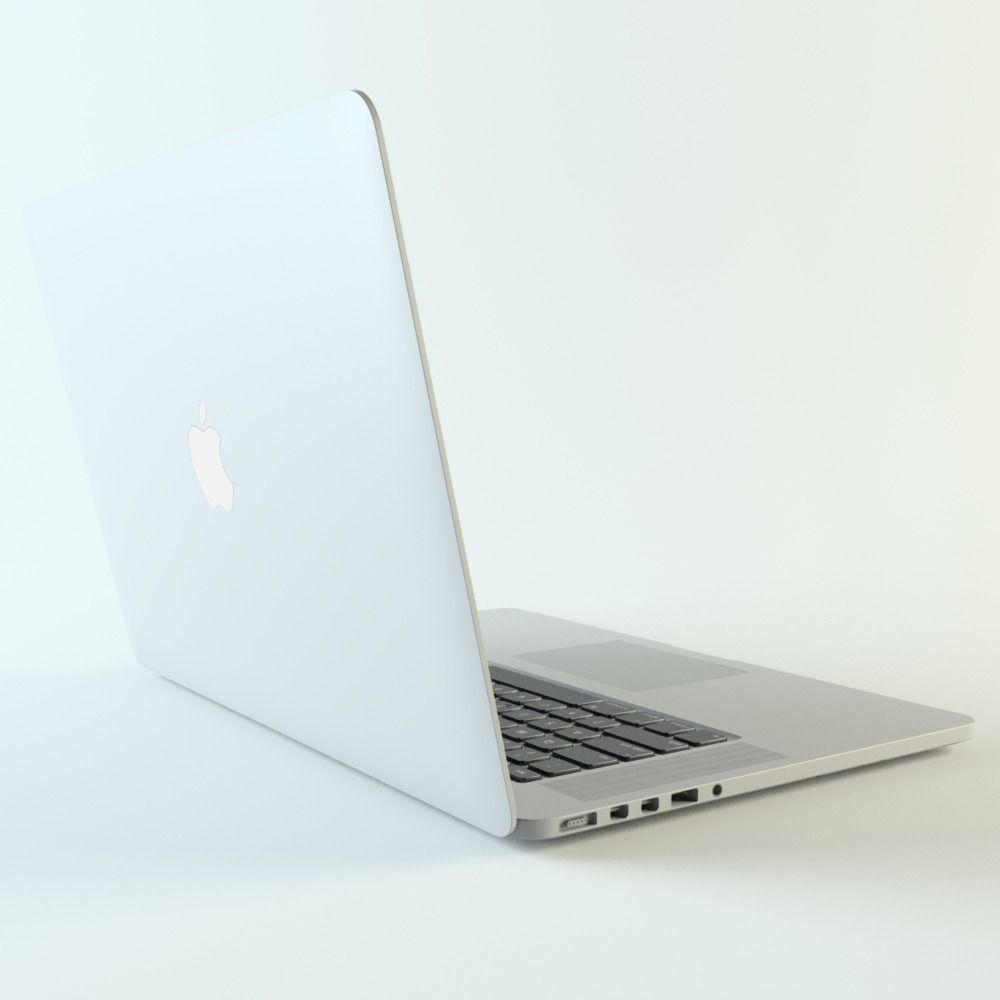 Mac Book Pro 3D model_10