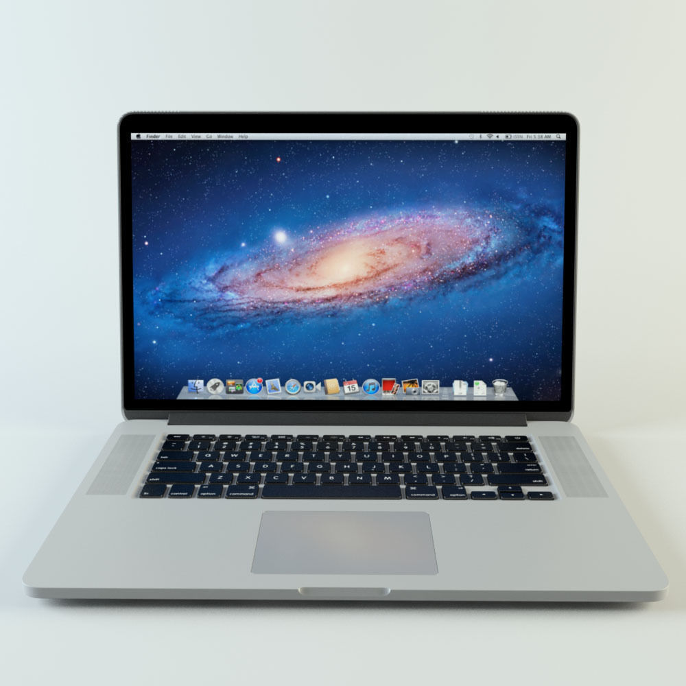 Mac Book Pro 3D model_1