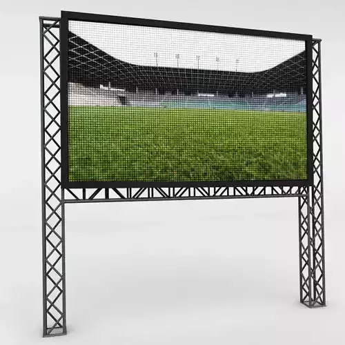 Telebim LED video scaffolding