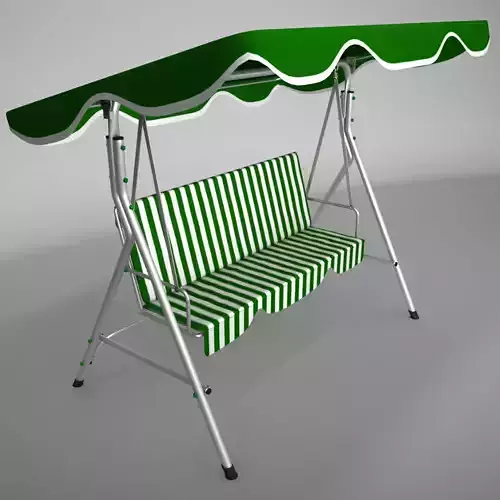 Garden swing 3D model
