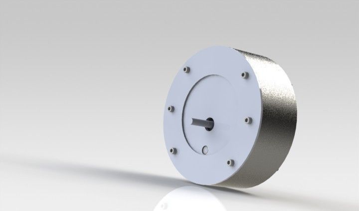 2 Stage Gear Box Free 3D model_1