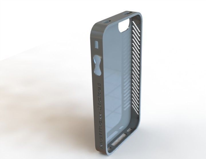 IPhone 4 Case Free 3D model_7
