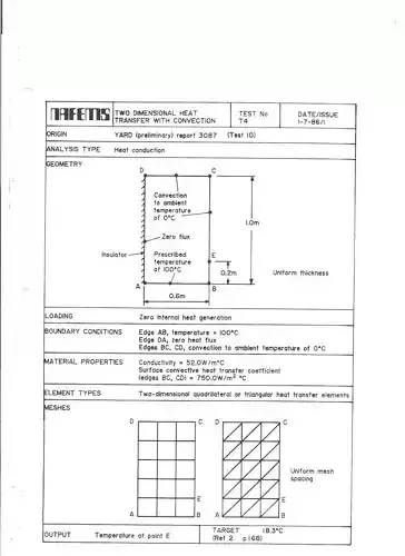 Nafems Benchmark - T4