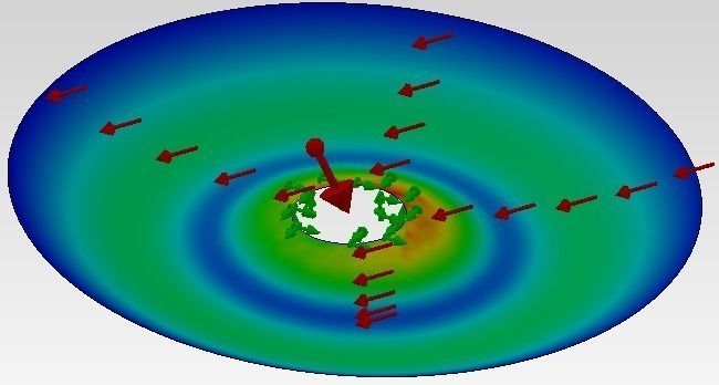 Laminated Composite Satellite Free 3D model_0