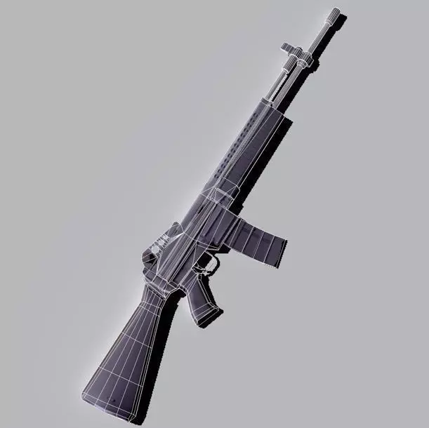 M96 Rifle 3D model_0