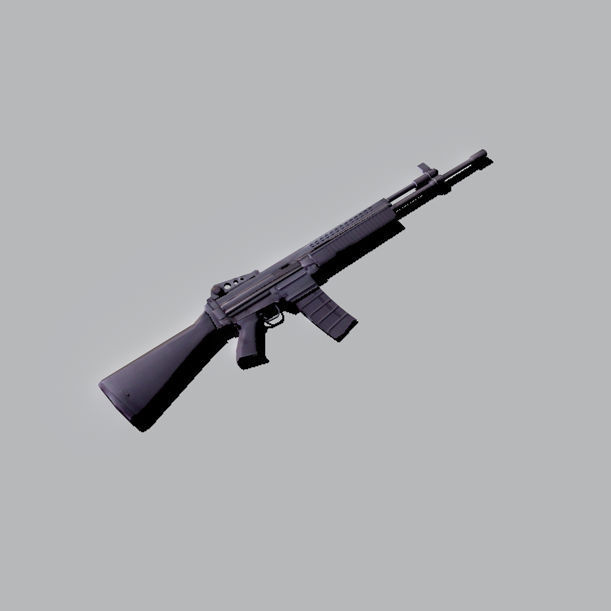 M96 Rifle 3D model_1