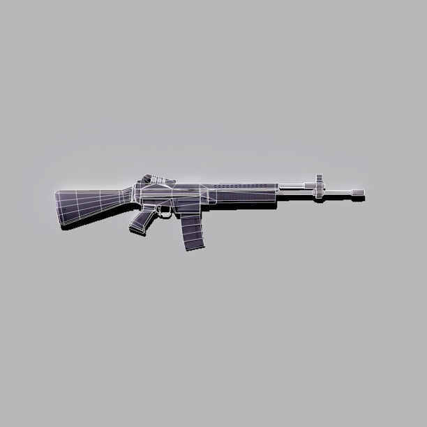 M96 Rifle 3D model_3