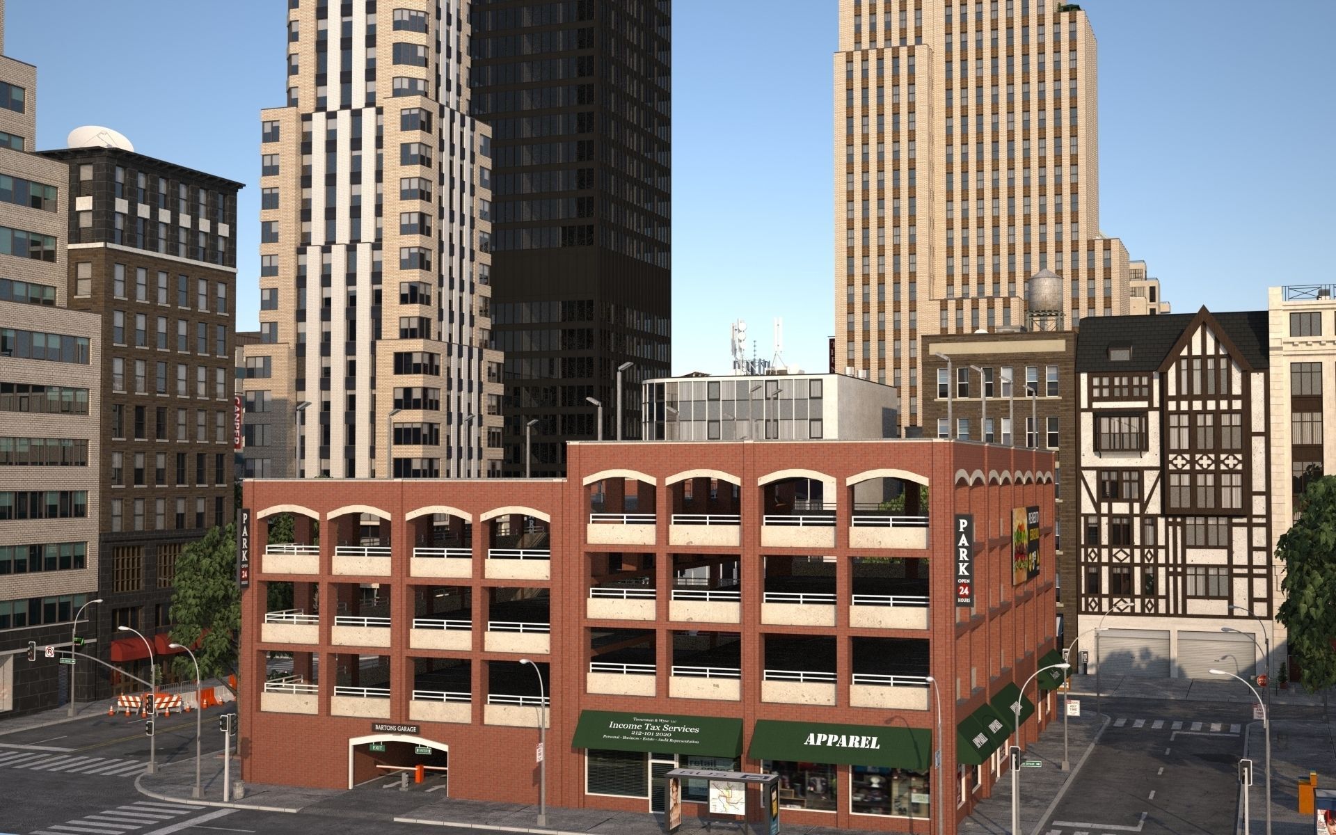 City KC2 3D model_10