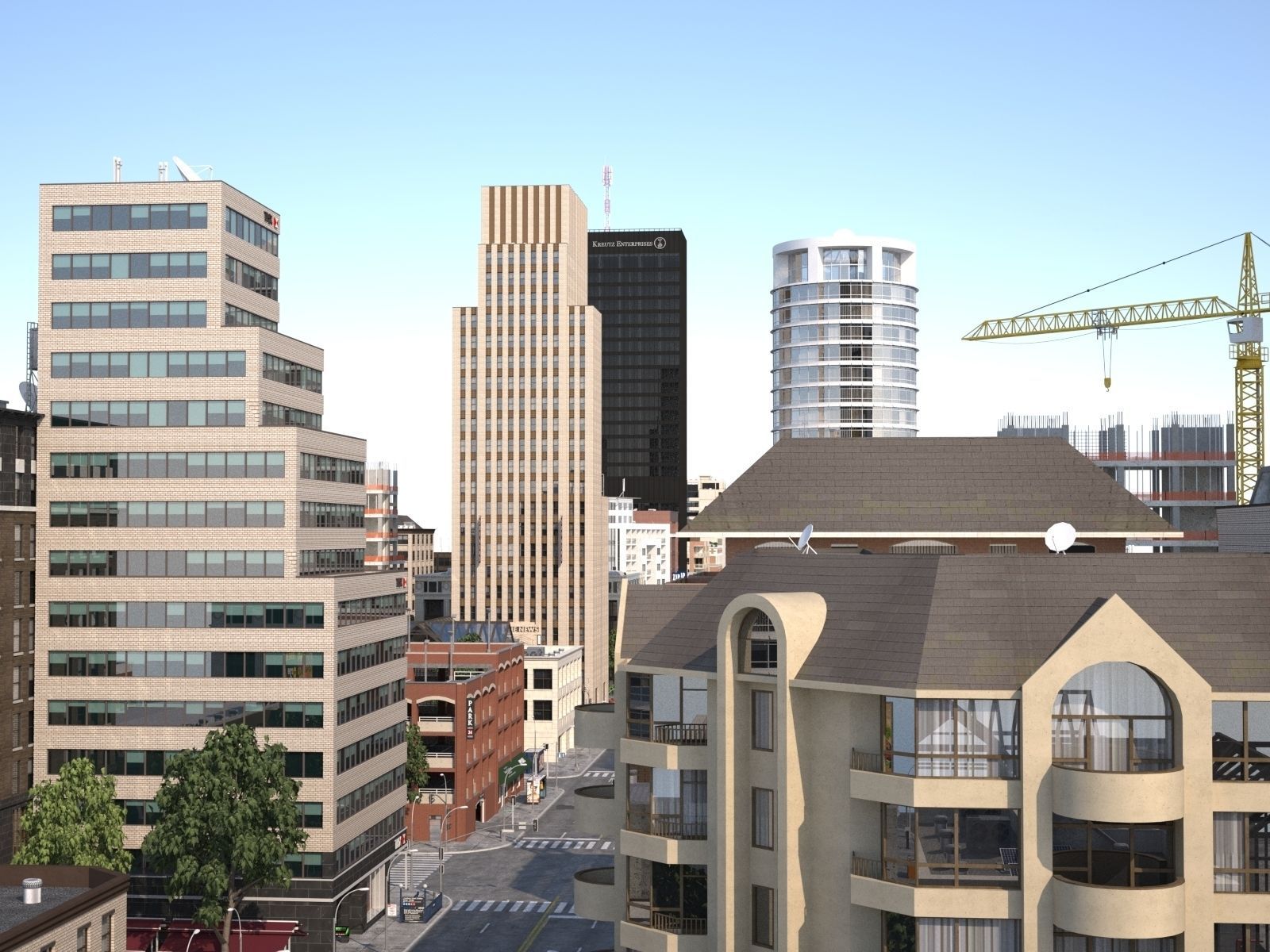 City KC2 3D model_41