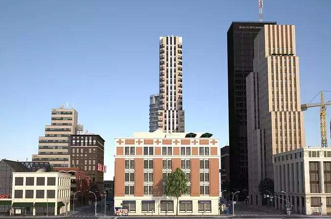 City KC2 3D model 3