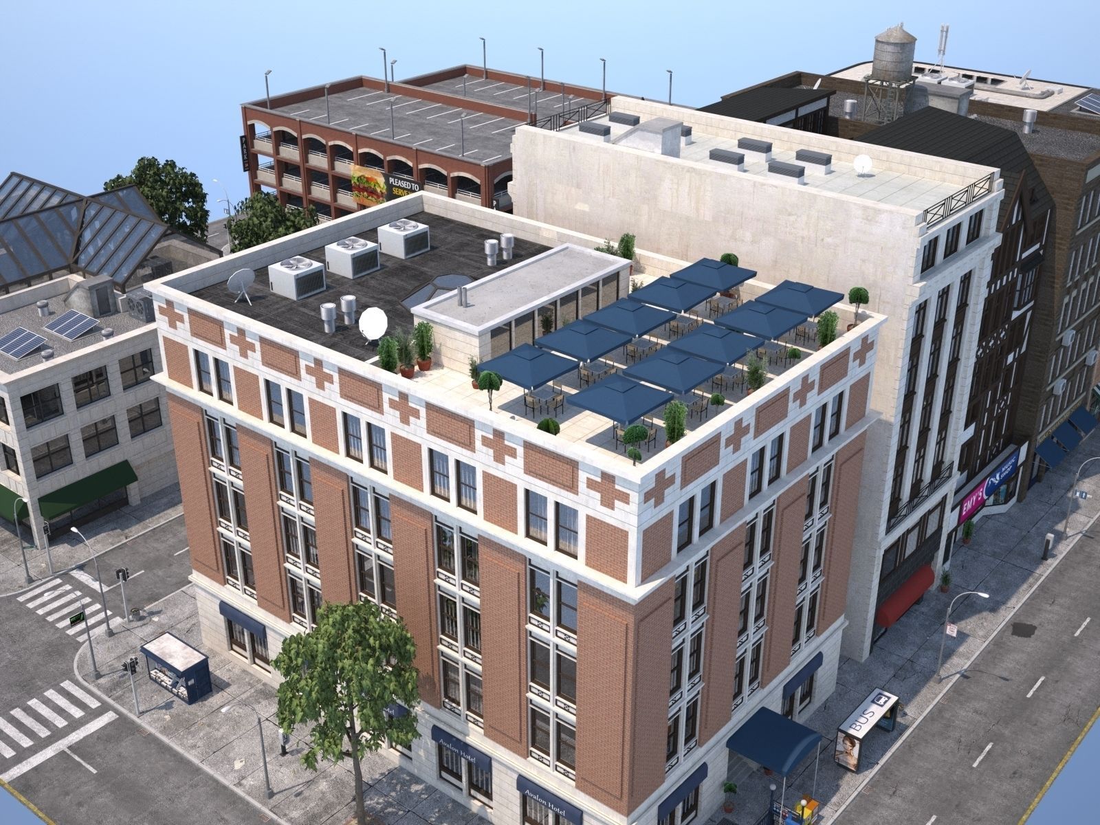 City KC2 3D model_30