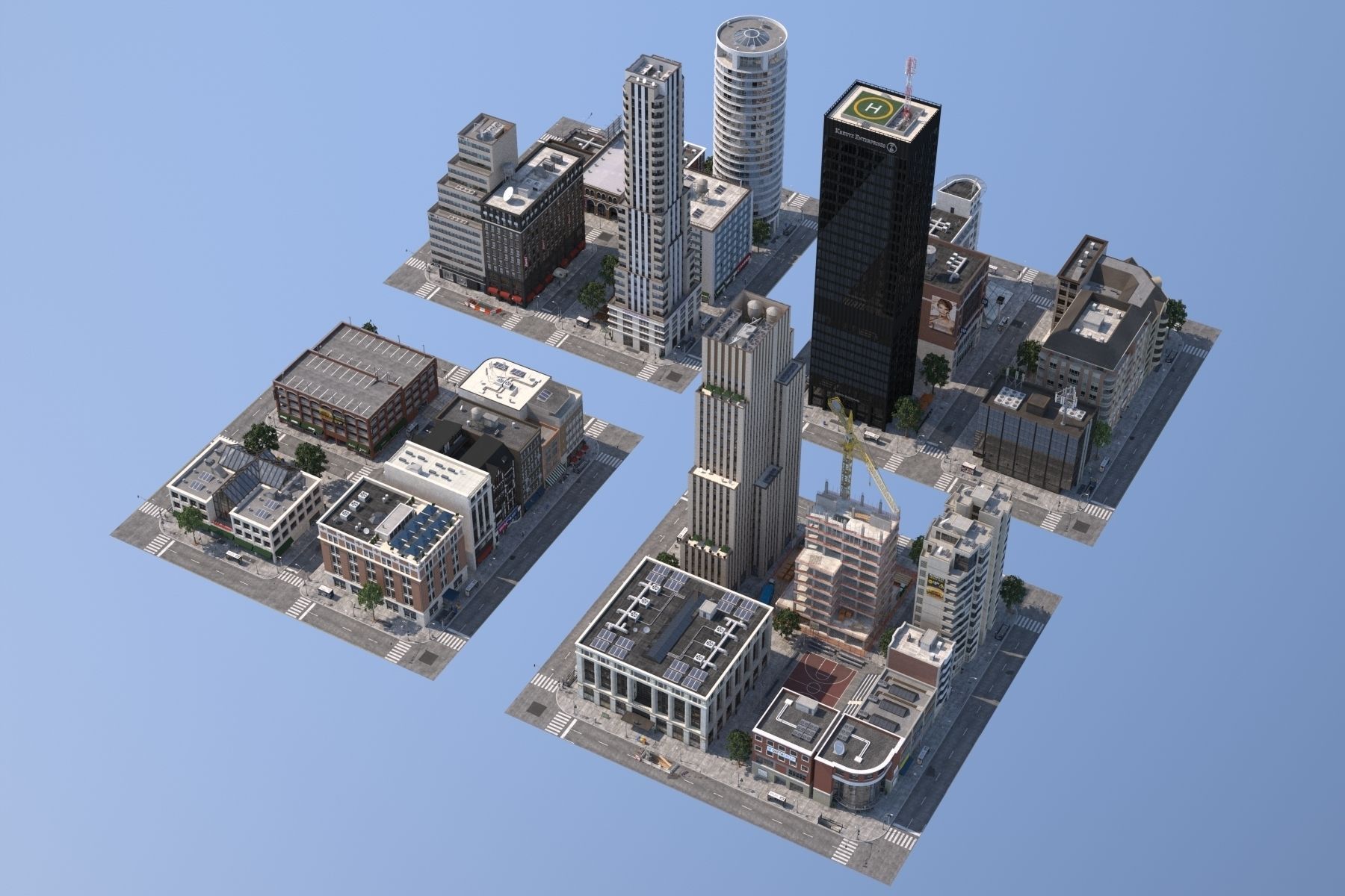 City KC2 3D model_35
