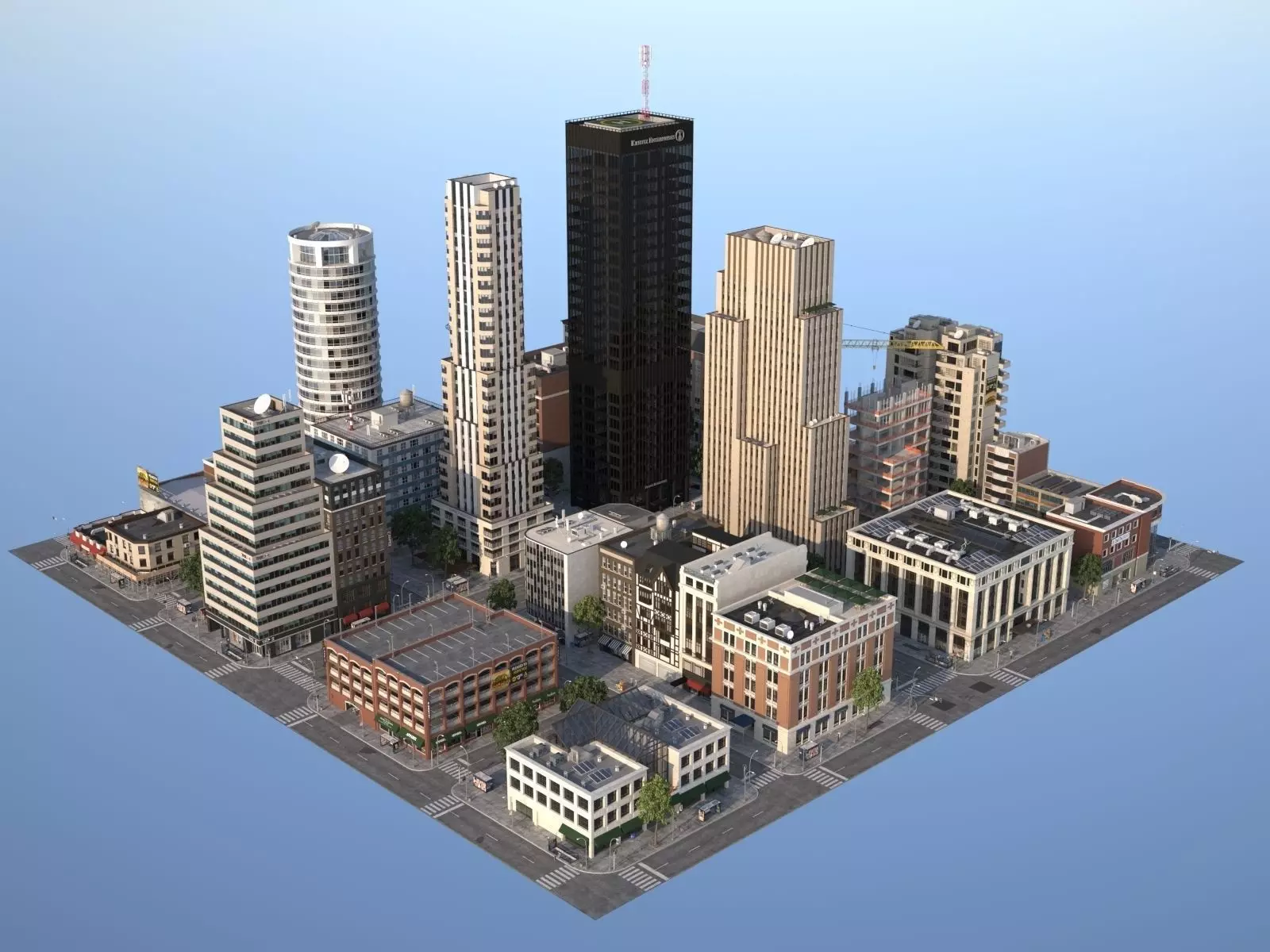 City KC2 3D model_0