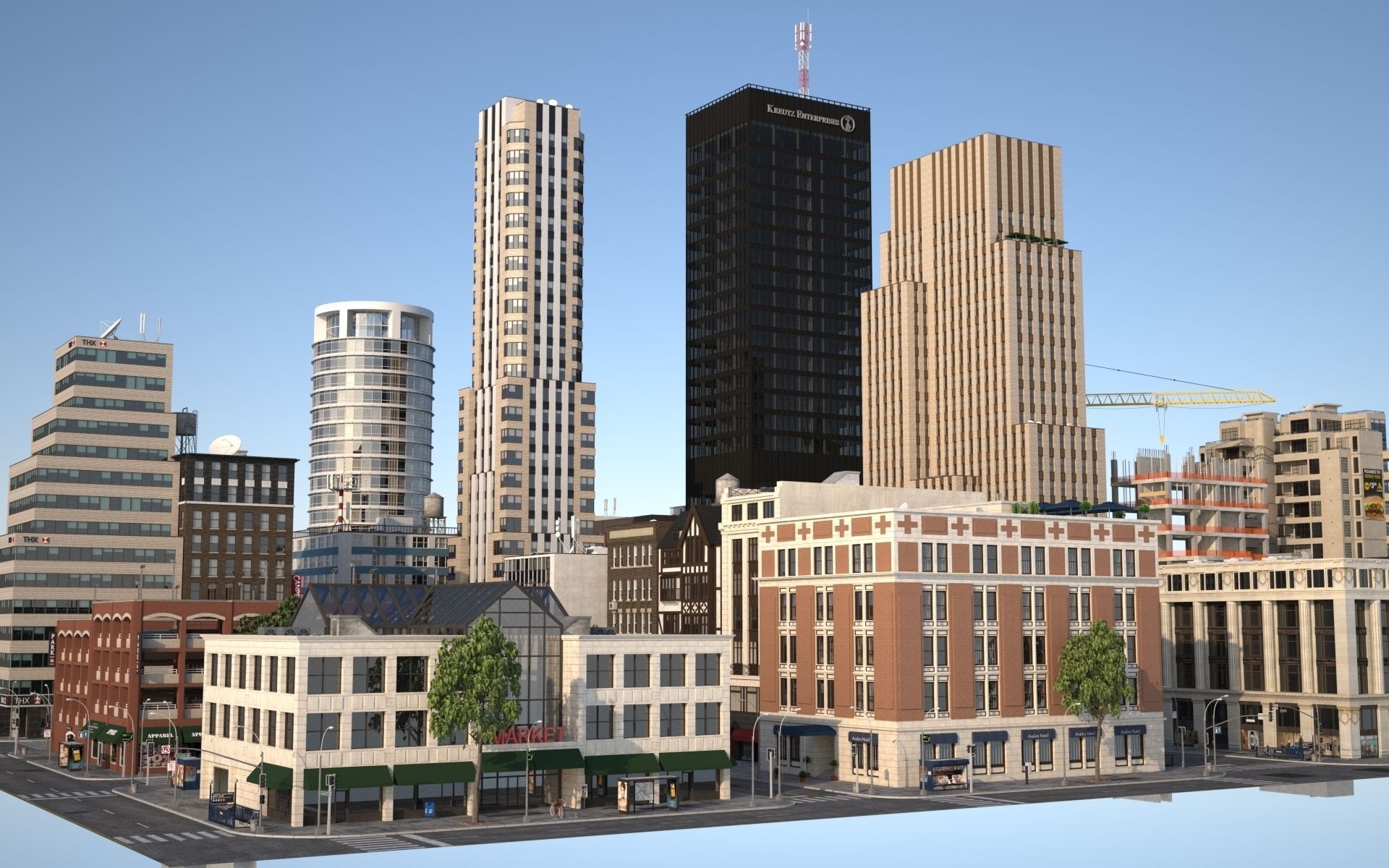 City KC2 3D model_14