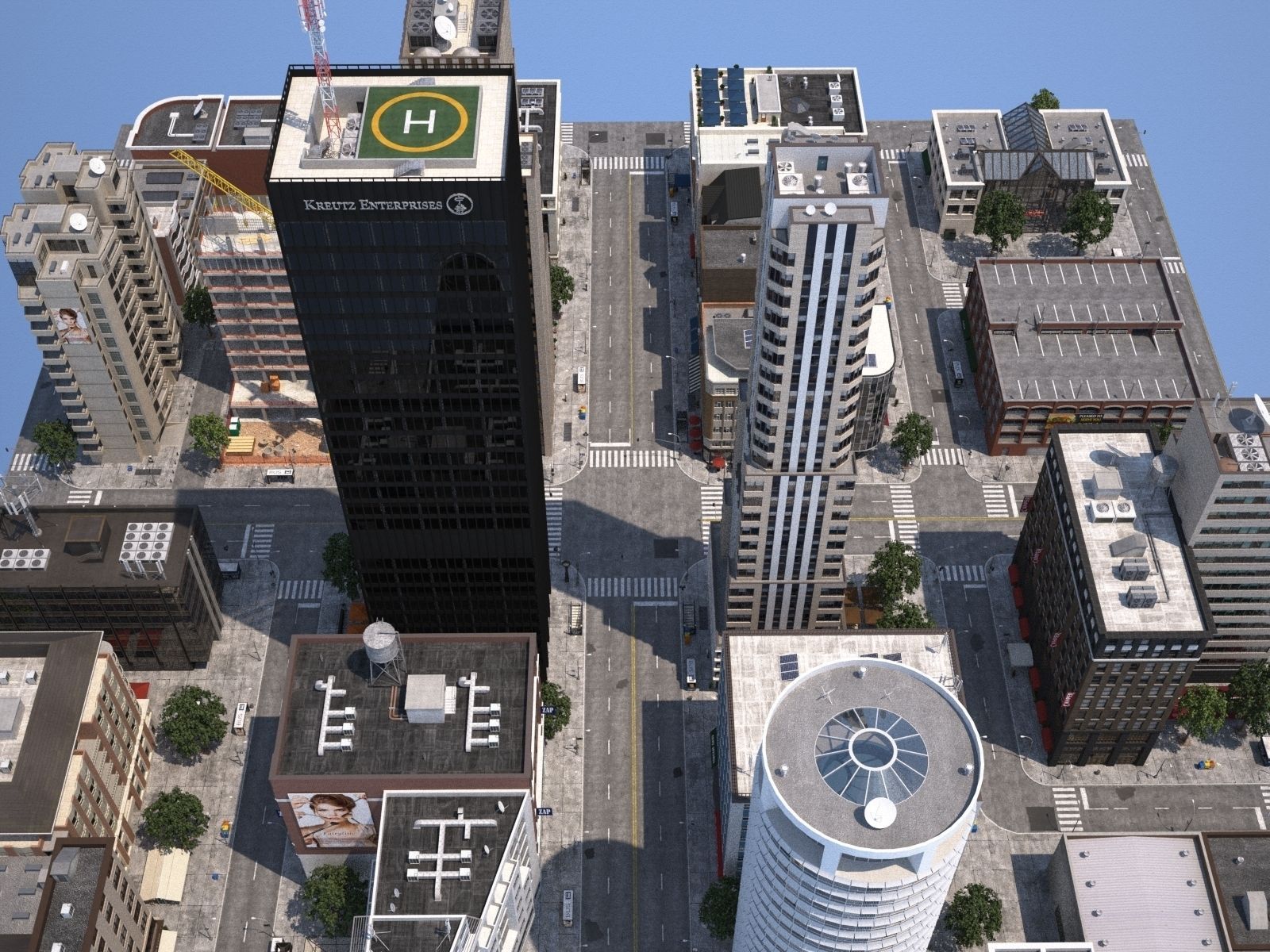 City KC2 3D model_7