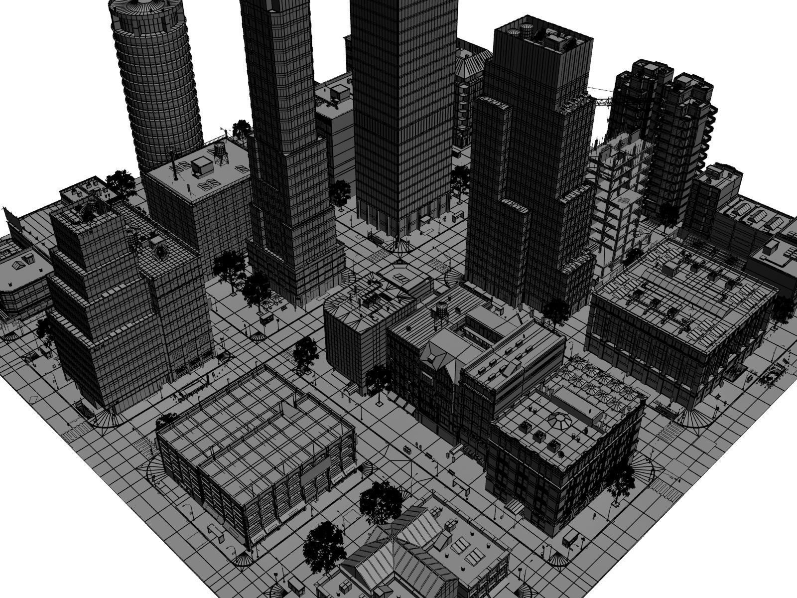 City KC2 3D model_46