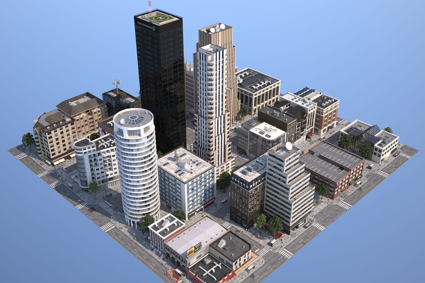 City KC2 3D model_26