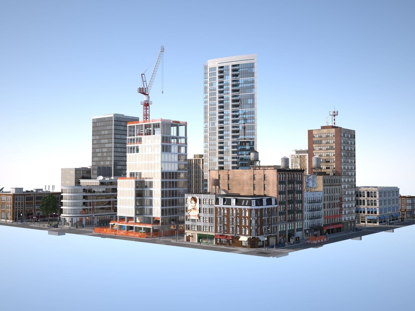 City KC3 3D model_8