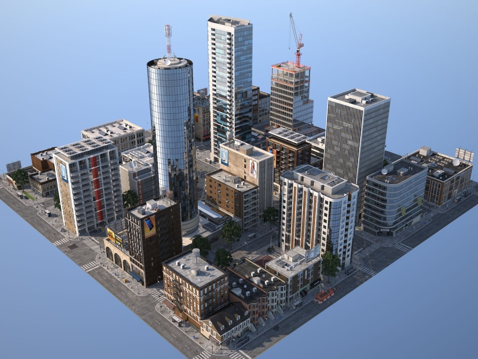 City KC3 3D model_11