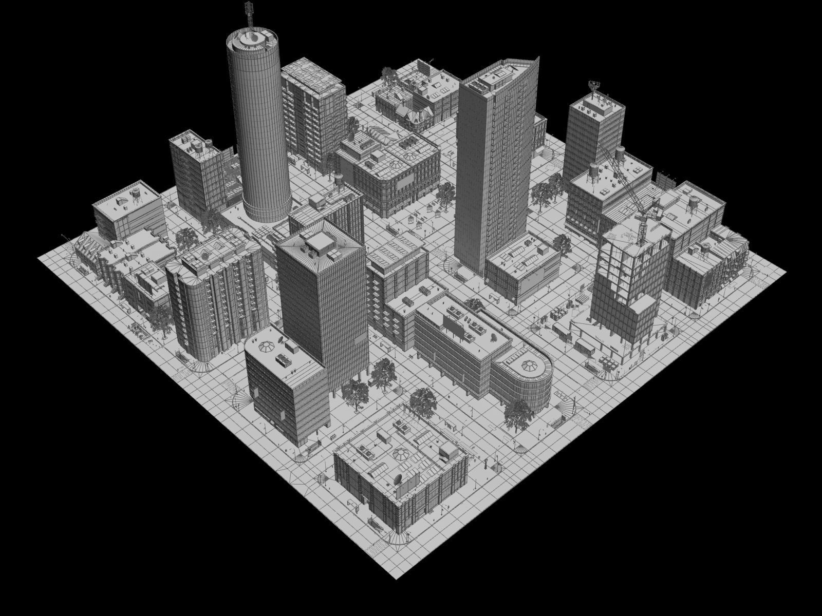 City KC3 3D model_42