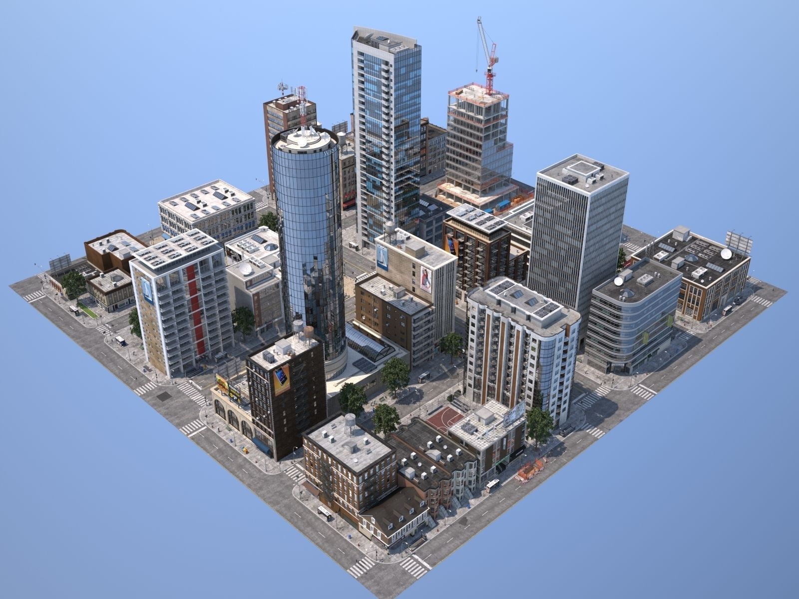 City KC3 3D model_9
