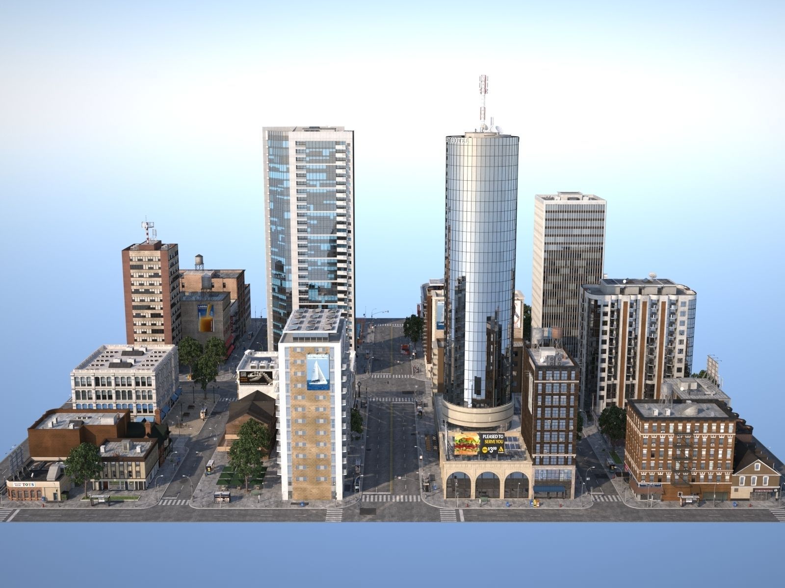 City KC3 3D model_27