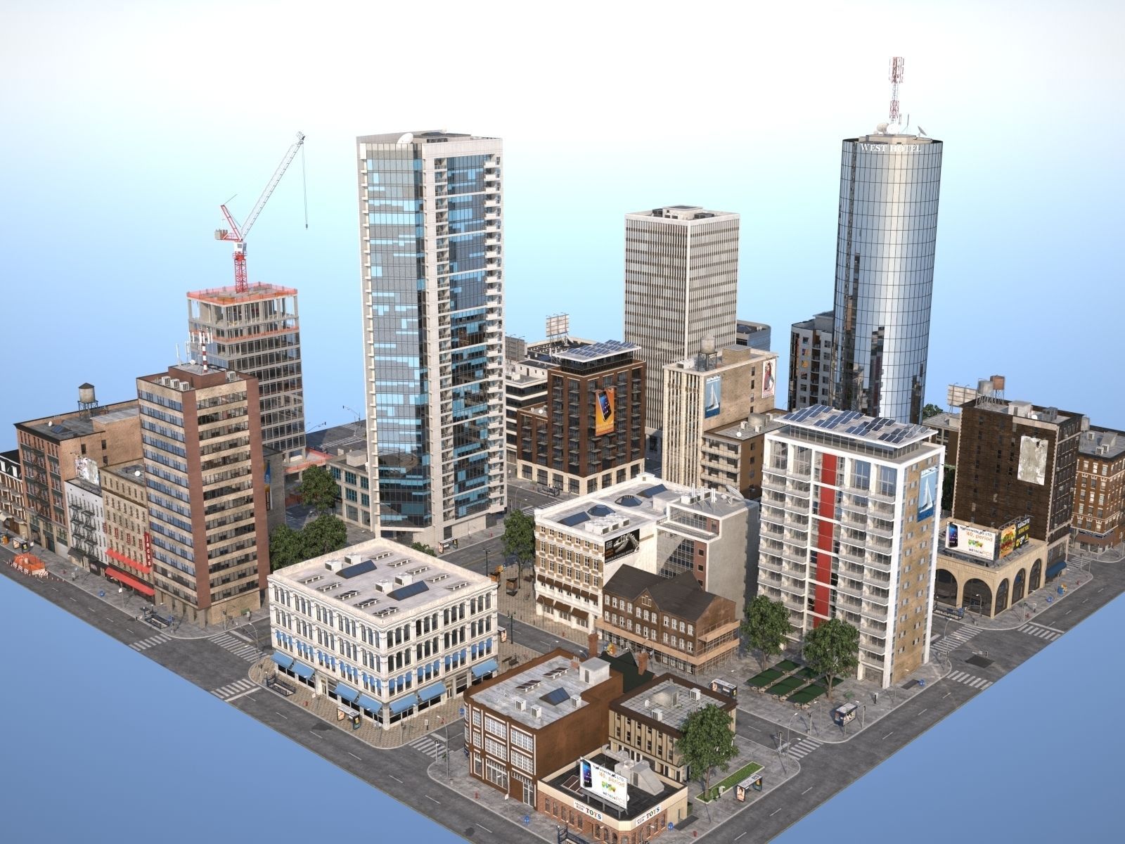 City KC3 3D model_17
