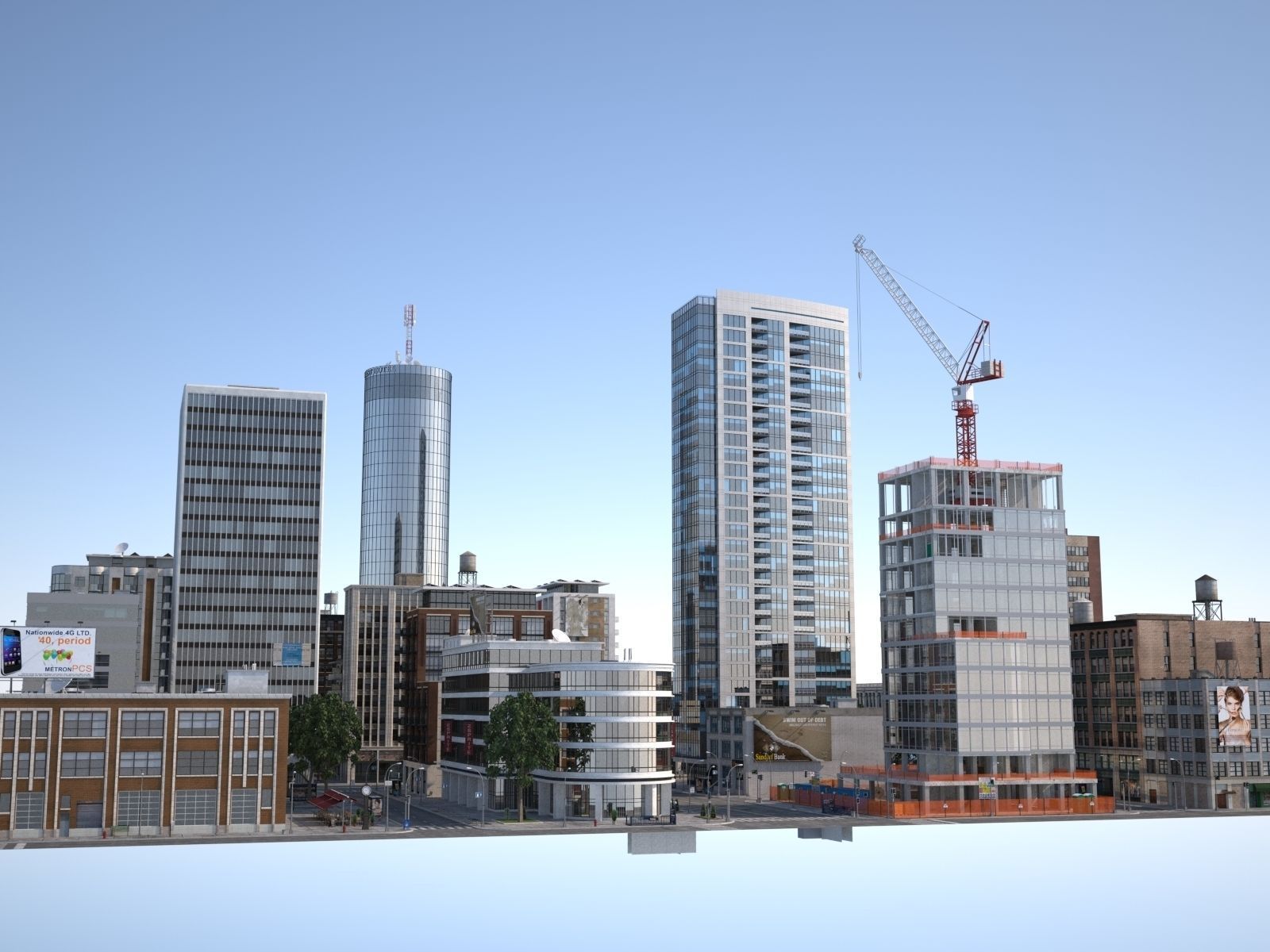 City KC3 3D model_4