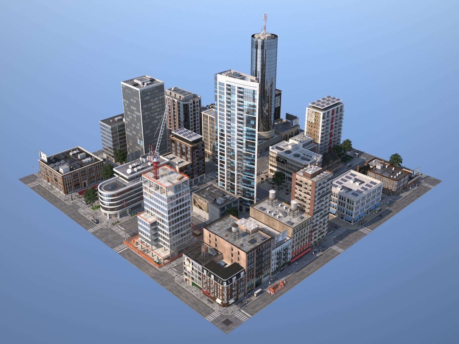 City KC3 3D model_1