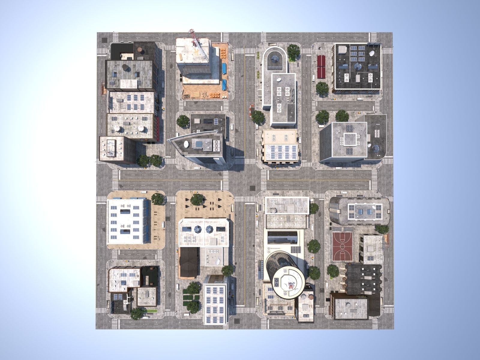 City KC3 3D model_26