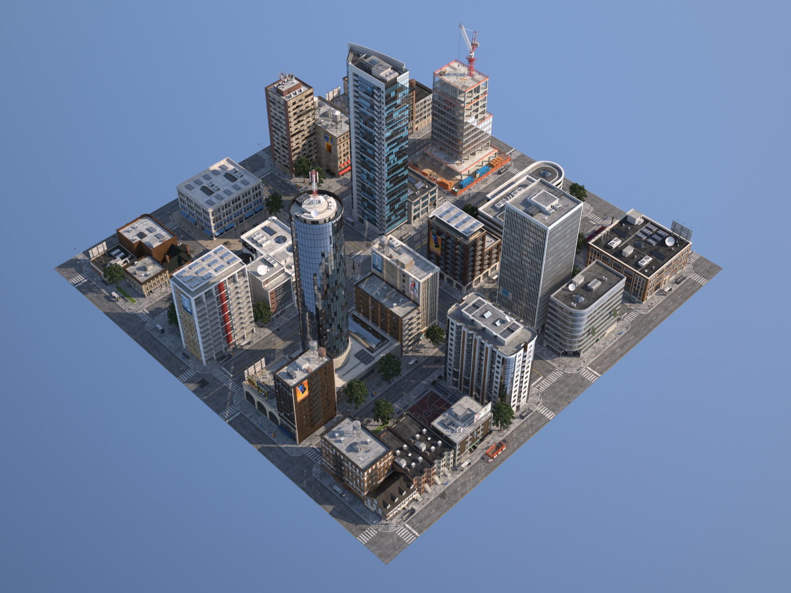 City KC3 3D model_33
